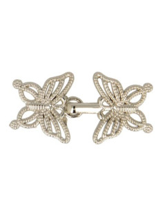 Brandeburgo chic farfalla - Argento