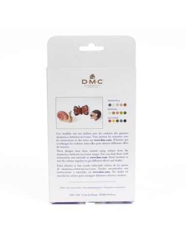 Confezione di 5 lane cardate per infeltrire DMC - Seashell