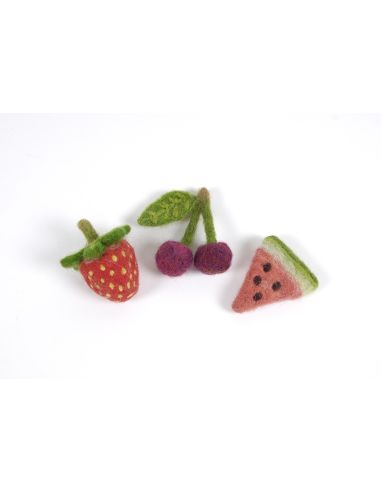 Confezione di 5 lane cardate per infeltrire DMC - Vitamina