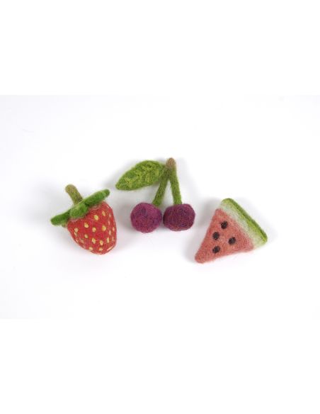 Confezione di 5 lane cardate per infeltrire DMC - Vitamina