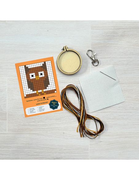 Mini kit ricamo a punto croce - Sei la più fantastica!