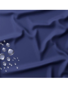 Tessuto tela impermeabile per cerata - Blu marino