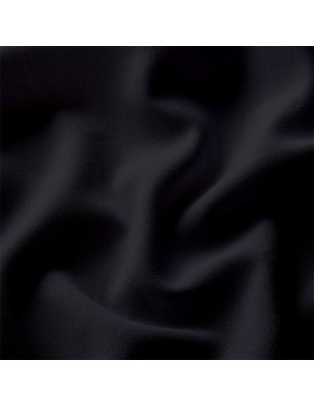 Tessuto crêpe Georgette - Nero