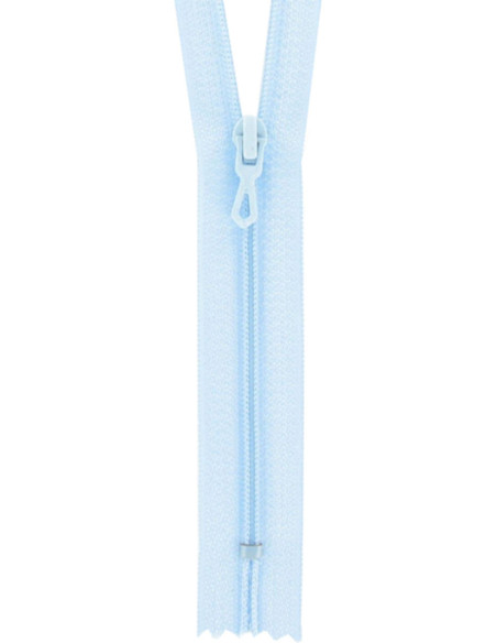 Cerniera lampo in nylon - Azzurro