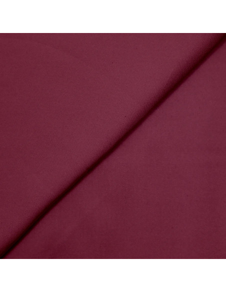 Tessuto twill di viscosa pesante - Bordeaux
