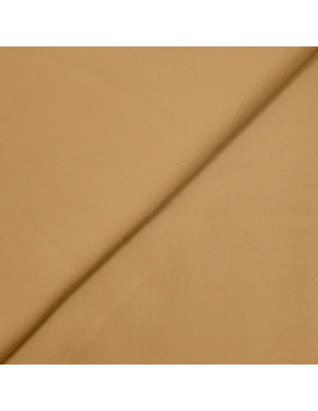 Tessuto twill di viscosa pesante - Beige