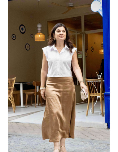 Modello di camicia Betty - Clématisse Pattern