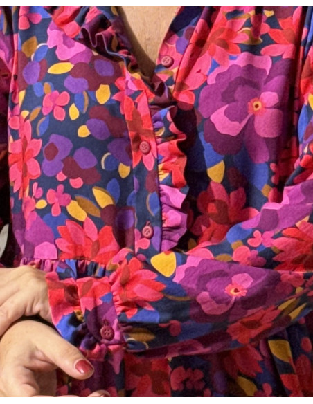 Modello di camice-abito Albane - Clématisse Pattern