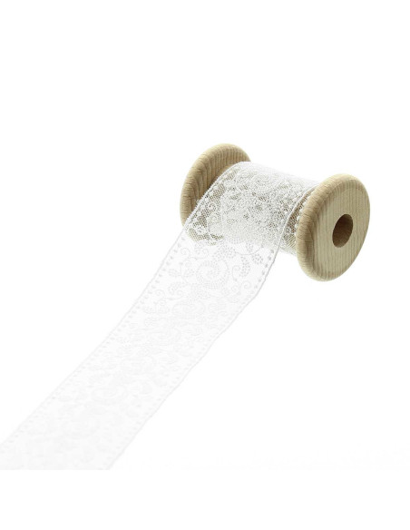 Pizzo Valenciennes - Bianco