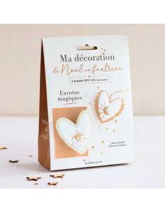 La mia decorazione natalizia in feltro: Duo ex-voto magici