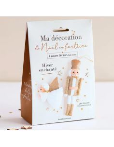 La mia decorazione natalizia in feltro: Duo inverno incantato
