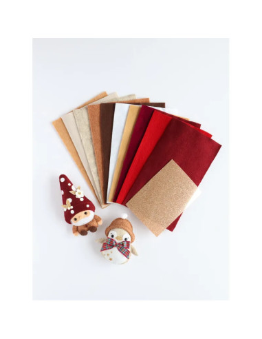 Kit feltro Natale - Collezione cocooning