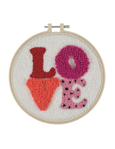 Kit punch needle - Amore