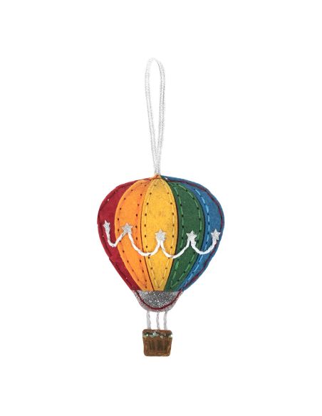 Kit di decorazione in feltro: Mongolfiera
