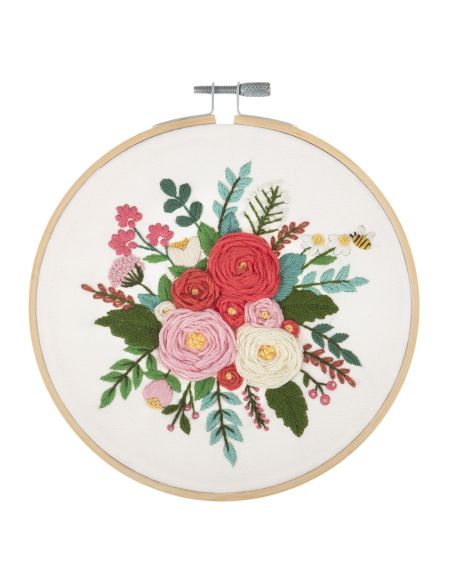 Kit ricamo - Mazzo di rose