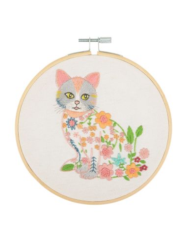 Kit da ricamo - Gatto