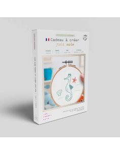 Kit ricamo French'kits - Ippocampo 2