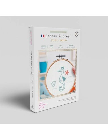 Kit ricamo French'kits - Ippocampo