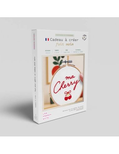 Kit ricamo French'kits - Ma cherry