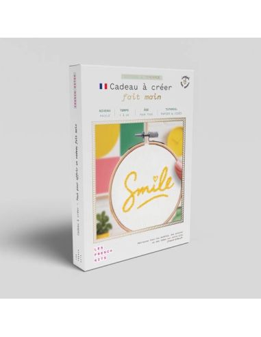 Kit ricamo French'kits - Smile