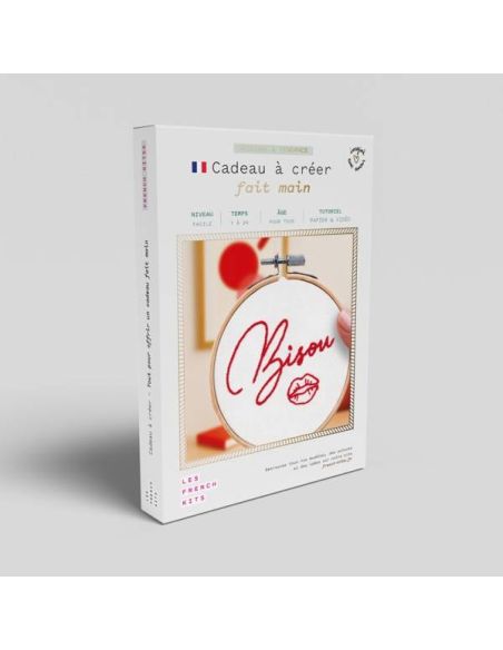 Kit ricamo French'kits - Bacio