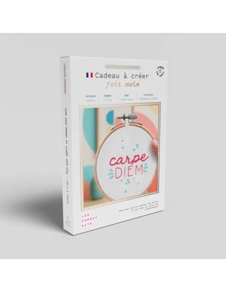 Kit ricamo French'kits - Carpe Diem