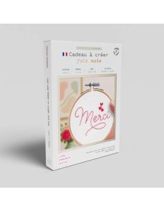 Kit ricamo French'kits - Grazie 2