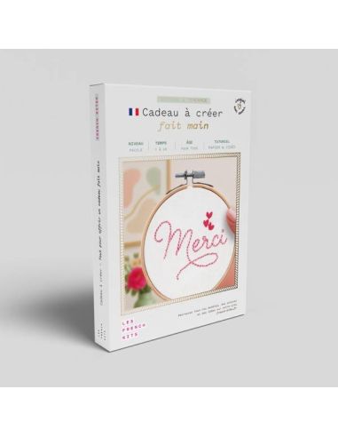Kit ricamo French'kits - Grazie