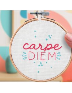 Kit ricamo French'kits - Carpe Diem
