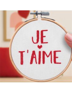 Kit ricamo French'kits - Ti amo