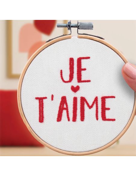 Kit ricamo French'kits - Ti amo