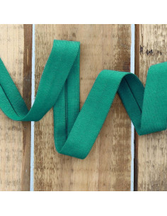 Bordino jersey cotone - Verde prato
