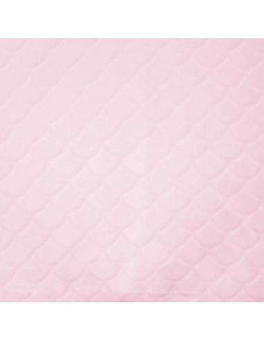Tessuto minky sirena - Rosa cipria