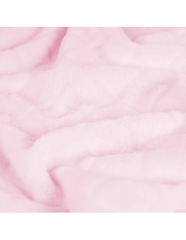 Tessuto minky sirena - Rosa cipria