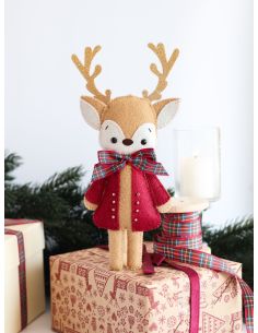 La mia decorazione natalizia in feltro - 4 sospensioni di Natale 2