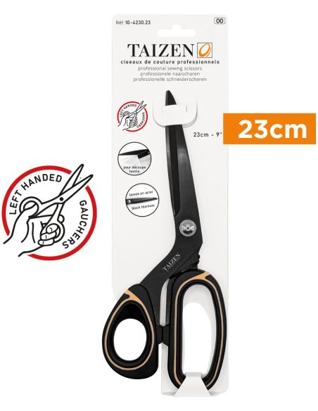 Forbici professionali da sartoria per mancini 23 cm Taizen