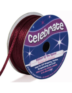 Corda coda di topo Celebrate prugna - 2 mm x 10 metri
