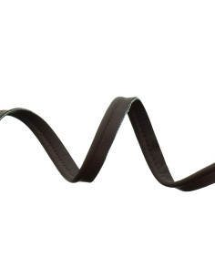 Bordino similpelle - Marrone