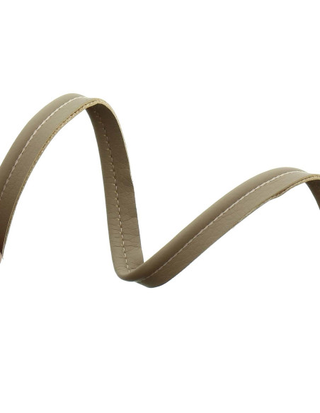 Bordino similpelle - Beige
