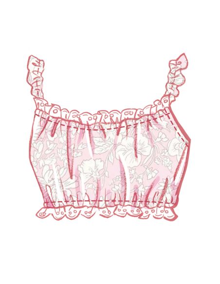 Modello di top e pantaloncini - McCall's 8613