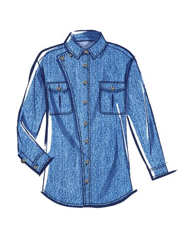 Modello di camicia - McCall's 8615