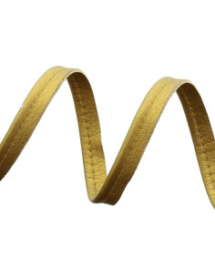 Bordino similpelle - Oro