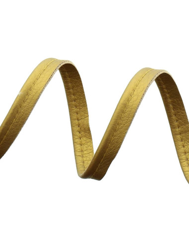 Bordino similpelle - Oro