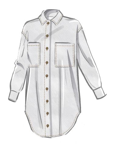 Modello di camicia - McCall's 8606