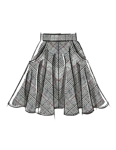 Modello di gonne - McCall's 8609