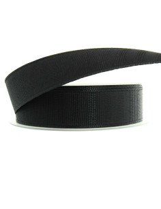 Gros grain per gonna 30 mm - Nero 2