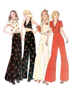 Modello di camicetta, schiena scoperta e pantaloni - McCall's 8622