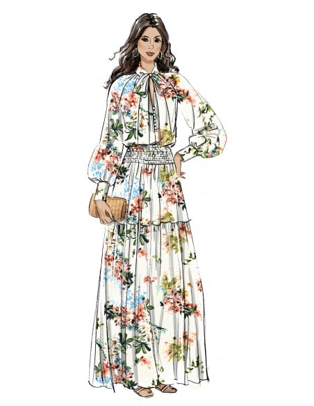 Modello di top - Vogue 2127