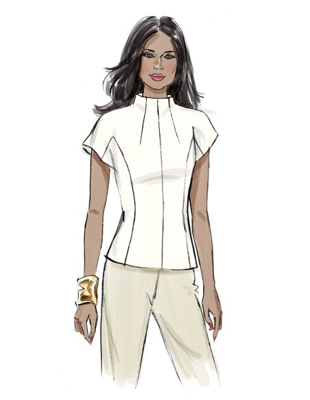 Modello di top - Vogue 2134