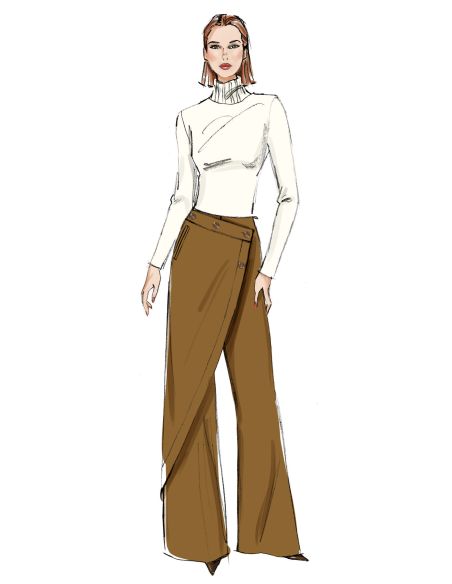 Modello di pantaloni - Vogue 2138